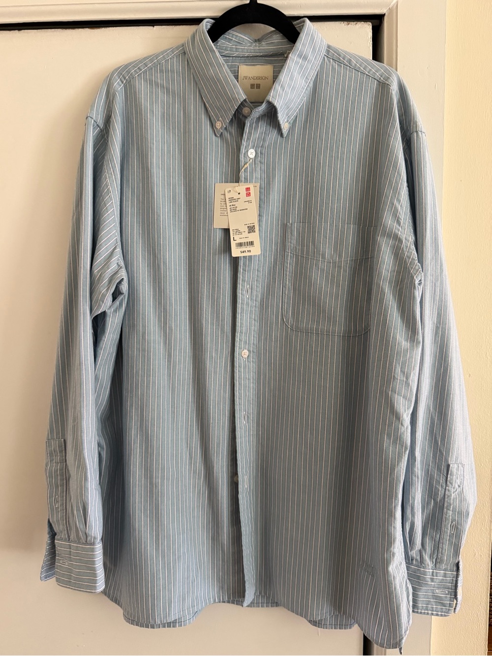 UNIQLO x JW ANDERSON OXFORD OVERSIZED SHIRT